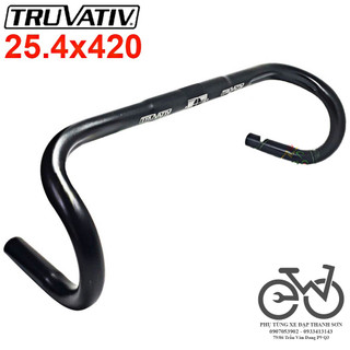 Ghi đông TRUVATIV nhôm xe fixed gear, xe road