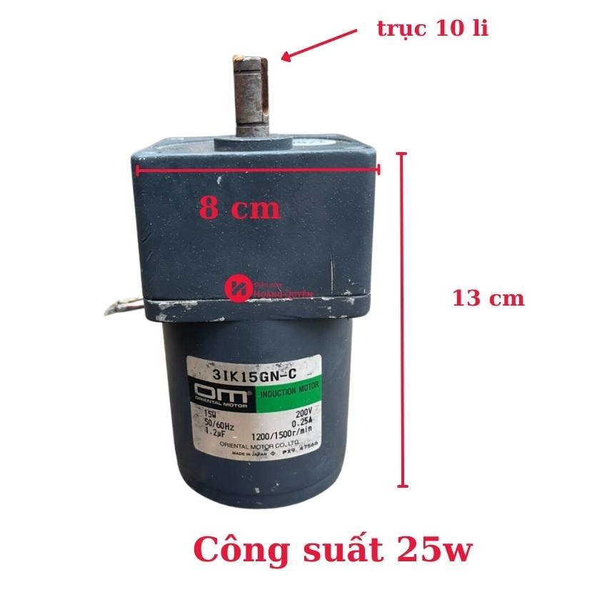 Mô tơ moto giảm tốc quay gà vịt hàng Nhật Bản giá tốt _ 220v 6w 15w 25w