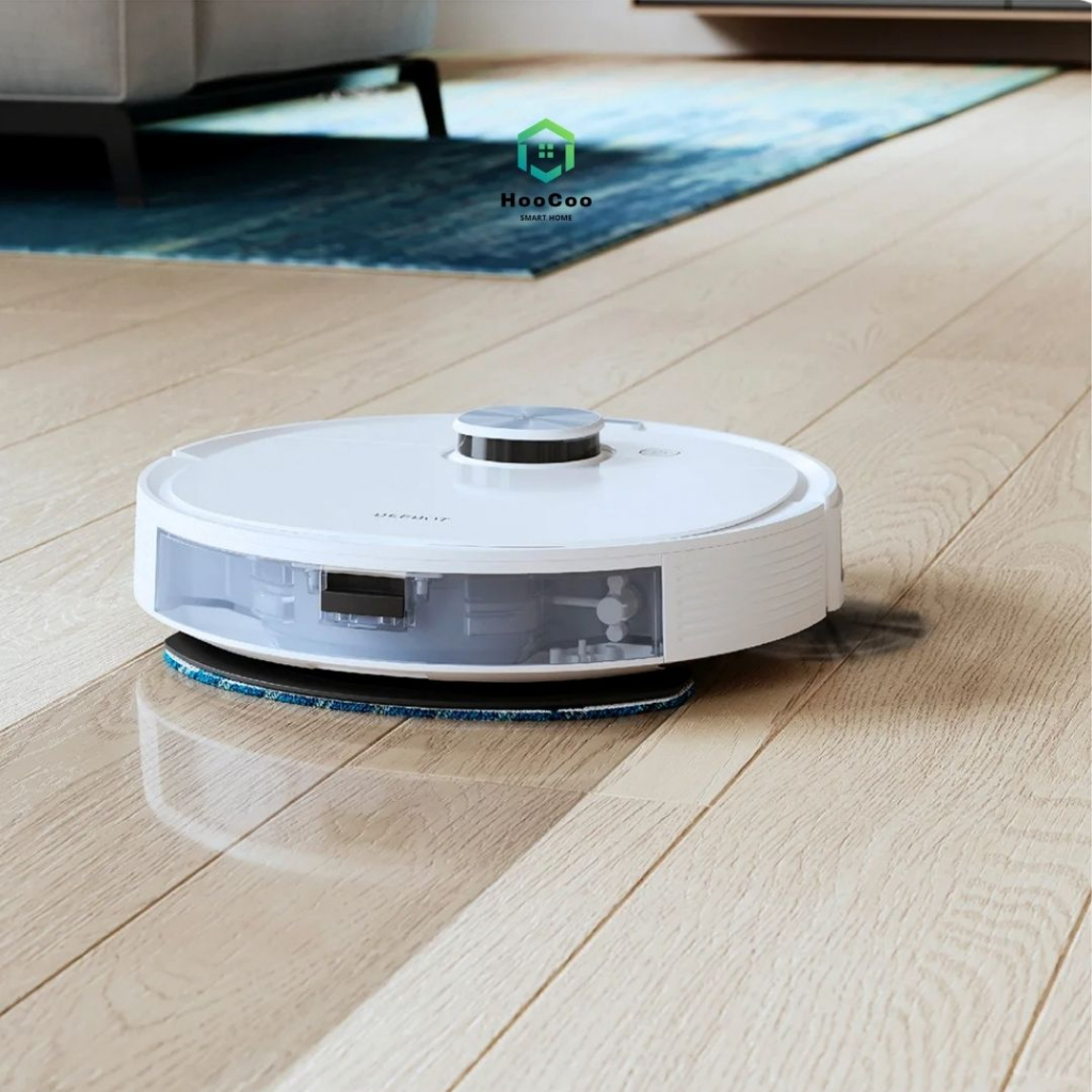 Robot hút bụi lau nhà Ecovacs Deebot N10 Quốc tế Lực hút mạnh 4300PA Chính hãng, Bảo hành 12 tháng, App tiếng Việt | BigBuy360 - bigbuy360.vn