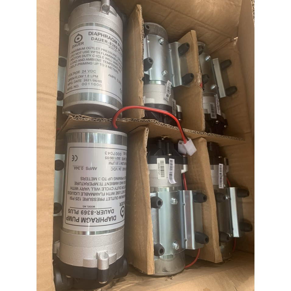 Bơm Máy Lọc Nước RO DAUER-8369 24V hút sâu đẩy khỏe