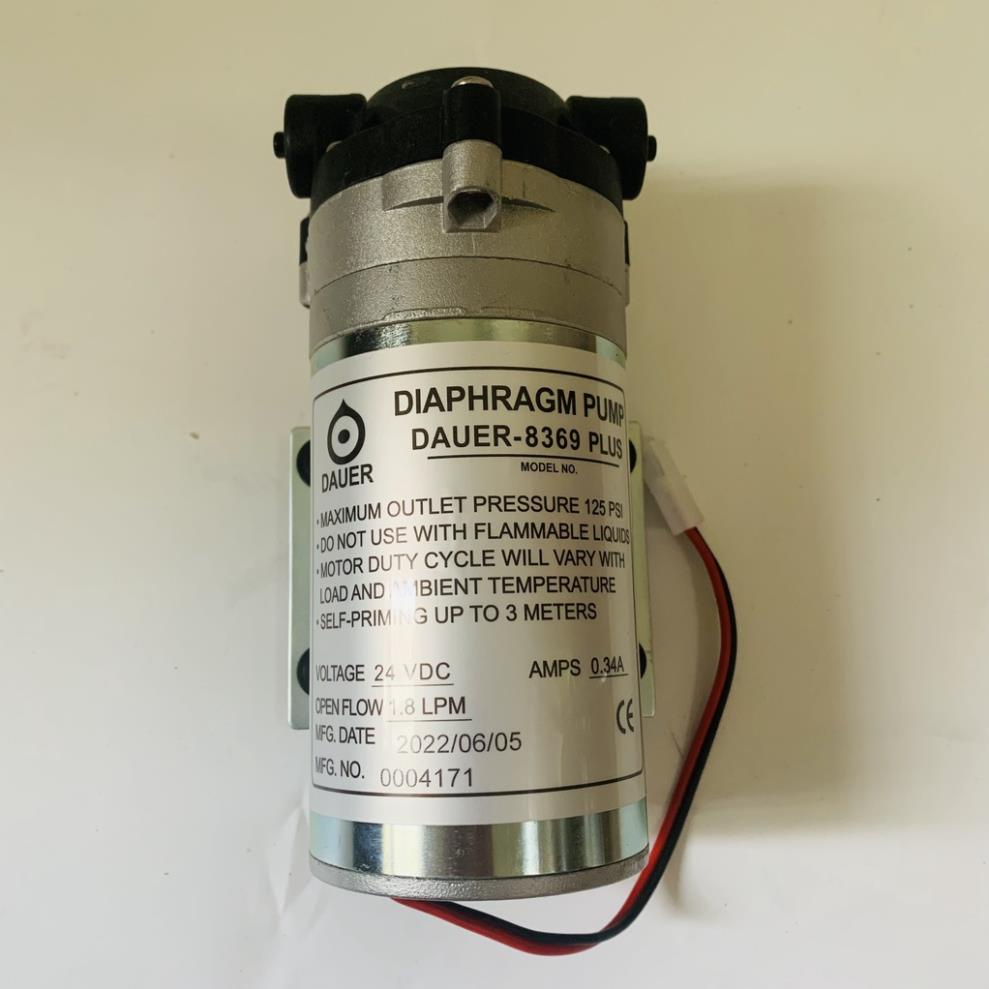 Bơm Máy Lọc Nước RO DAUER-8369 24V hút sâu đẩy khỏe