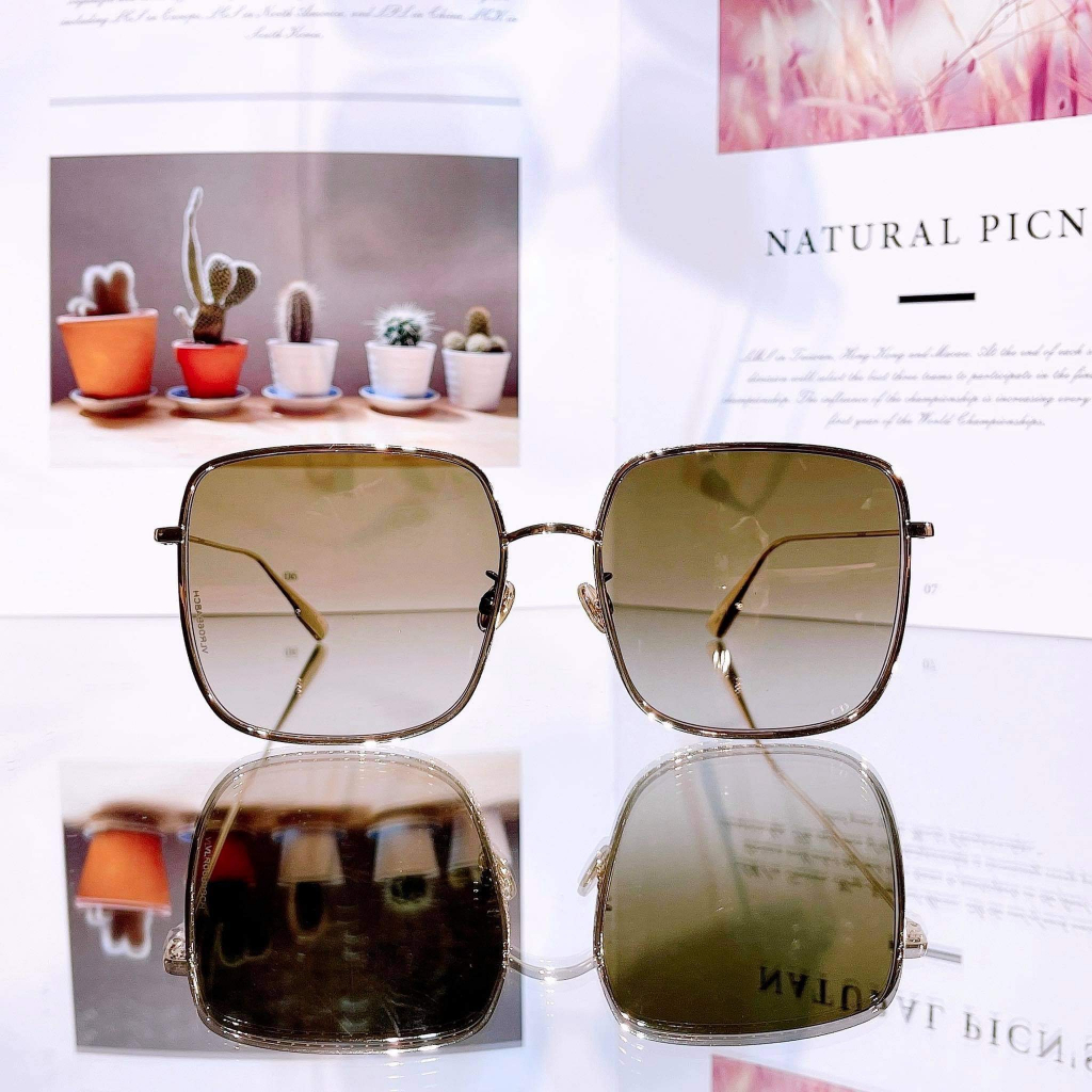Kính mát chính hãng nữ DIOR by DIOR -Mắt kính gradient nâu xanh siêu đẹp