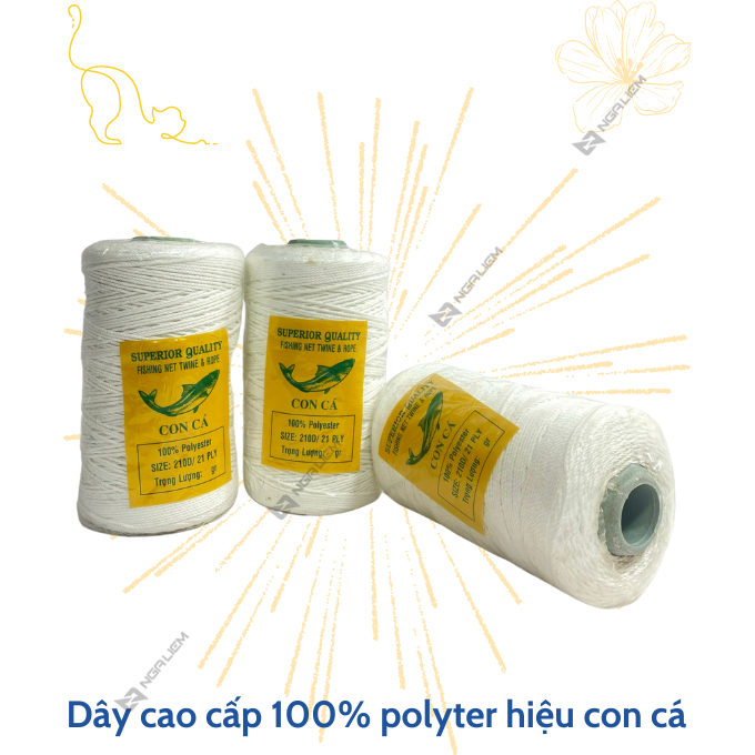 Dây nhợ  Câu cá, xây dựng