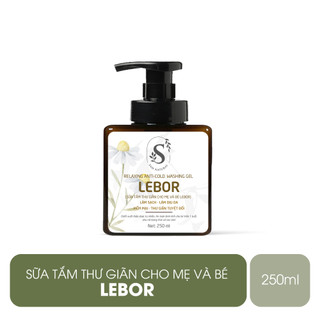Sữa tắm chống cảm thư giãn lebor sam natural