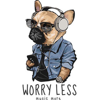 [Hình ủi, ép nhiệt] Hình chó Pug và Bull P3