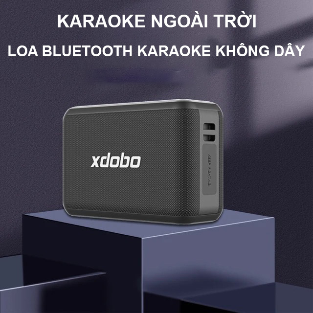 Loa Bluetooth 5.2 Xdobo X8 Pro Công Suất 120W Kèm 2 Mic Hát Karaoke Tích Hợp Viên Pin 20000mAh, Chống Nước IPX5