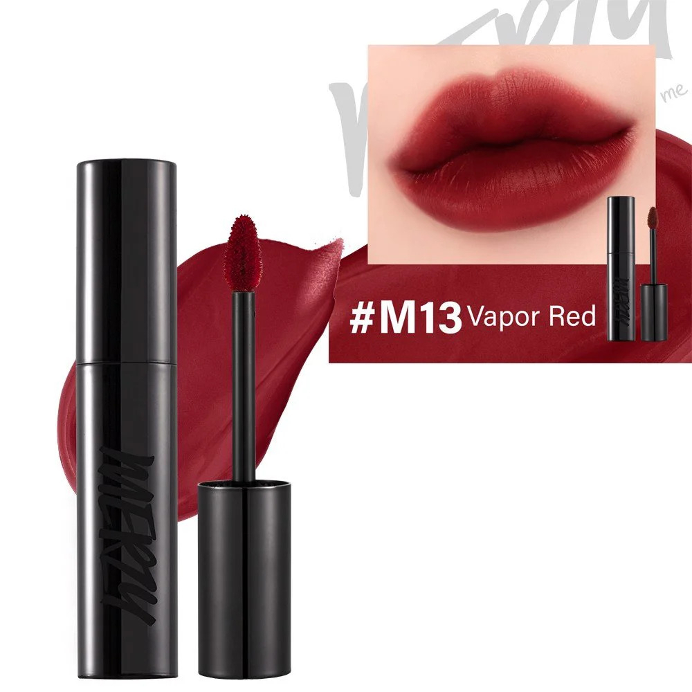 Son Kem Siêu Lì, Mịn Môi Merzy Noir In The Mellow Tint Merzy With Me vỏ đen