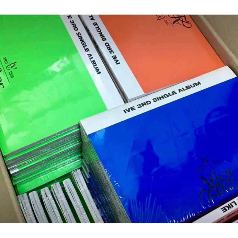 ALBUM IVE AFTER LIKE NGUYÊN SEAL CHÍNH HÃNG