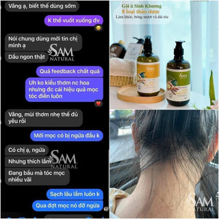 Ủ Tóc Sinh Khương - SAM NATURAL