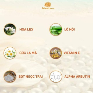 Dưỡng da ngọc trai magicskin
