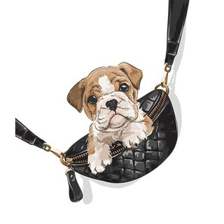 [Hình ủi, ép nhiệt] Hình chó Pug và Bull P4