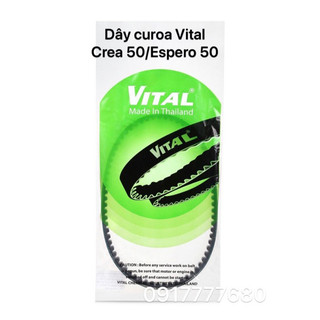 Dây curoa cho xe 50cc espero crea espero classic vespa 50 chính hãng vital made in thailand