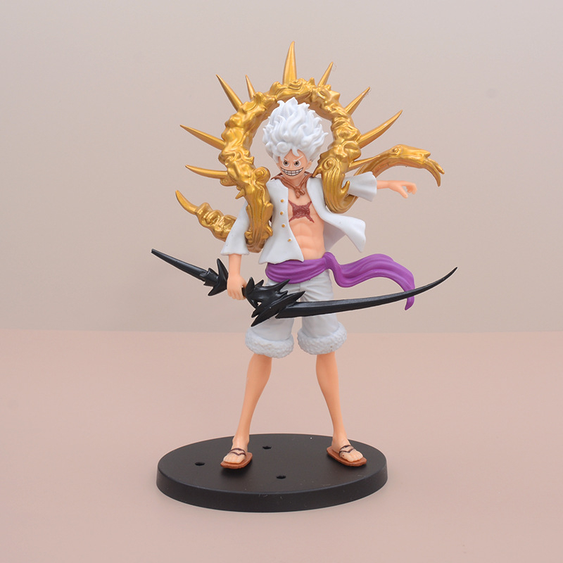 (Phiên bản đặc biệt) Mô Hình OnePiece - Luffy Gear 5 SÉT ĐEN 21cm