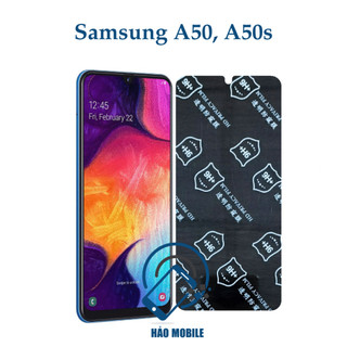Dán chống nhìn trộm Samsung A50, A50s - Dán cường lực dẻo nano 9H+