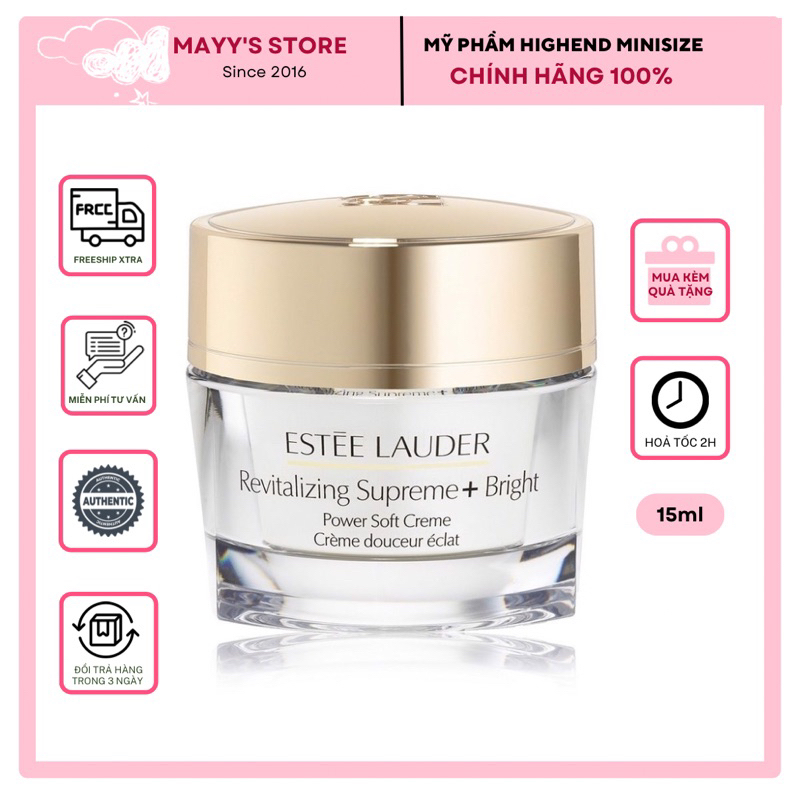 Kem Dưỡng Sáng Da ESTEE LAUDER Revitalizing Supreme+ Bright Power Soft Creme