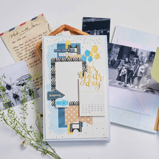 Album handmade sổ lưu ảnh chủ đề Sinh nhật It’s your day