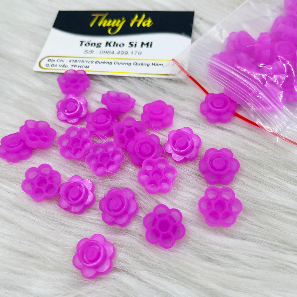 NÚT HOA ĐỰNG KEO  1KG-1/2 KG_dụng cụ mi_keo nối mi_uốn mi_mi fan_THÚY HÀ