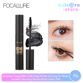 Mascara Trang Điểm Chải Lông Mi Dài và Cong Tự Nhiên Focallure Volumizing Mascara Bomb Lashes FA44