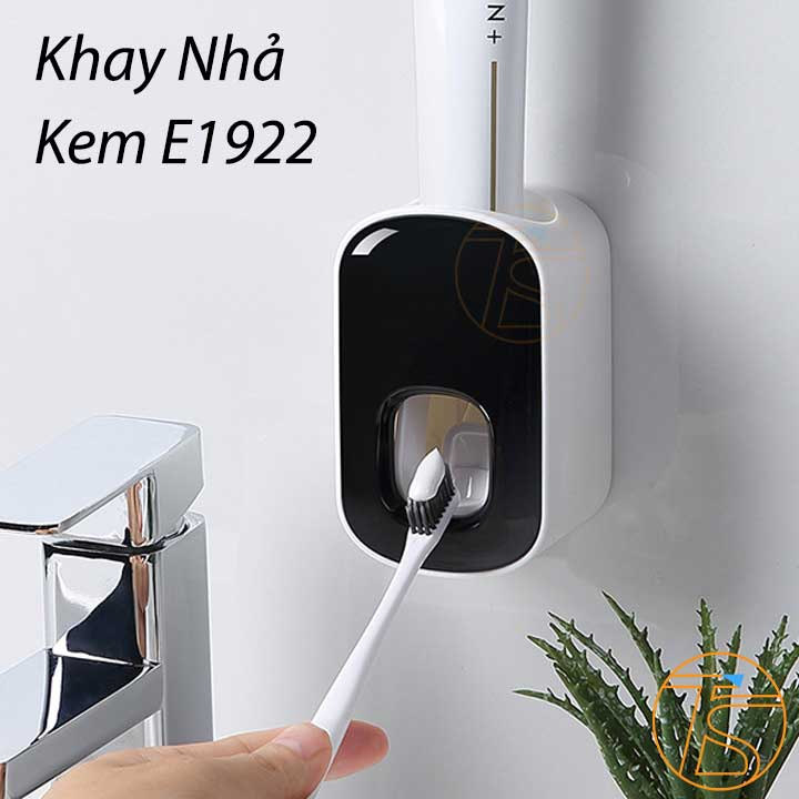 Bộ Khay Nhả Kem Dán Tường Thông Minh E1922 Kèm Theo Keo Dán Trong Phòng Tắm