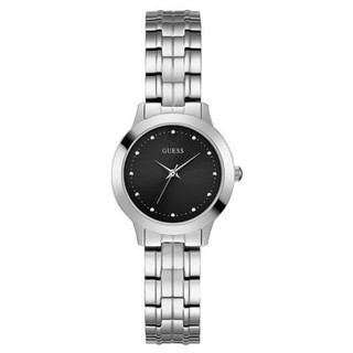 Đồng hồ nữ guess silver tone stainless steel watch u0989l9 màu bạc