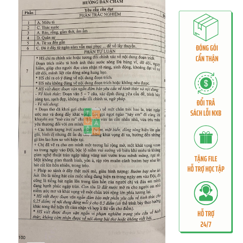 Sách - Đề kiểm tra Ngữ Văn 7