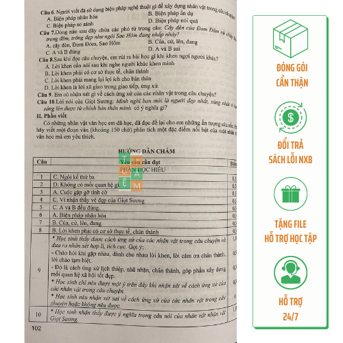 Sách - Đề kiểm tra Ngữ Văn 7