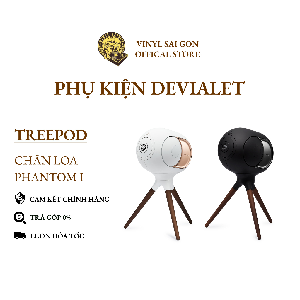 Chân Loa Devialet Treepod Cho Loa Phantom I - Hàng Chính Hãng
