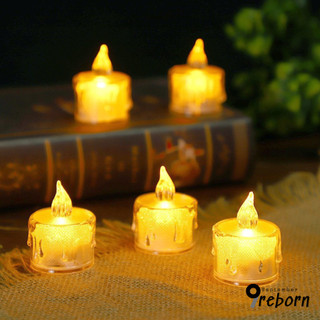 Nến điện tử, đèn led nến trang trí phòng, nhà cửa phong cách bắc âu 9reborn