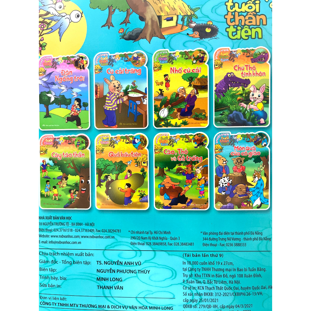 Sách - Bộ 6 cuốn Truyện tranh tuổi thần tiên (ML)