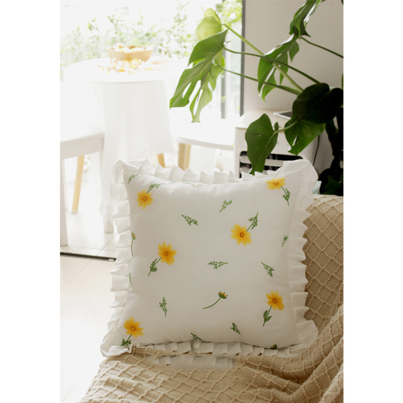 Set nguyên liệu Thêu gối Sopha Thêu hoa nổi - tự làm gối Thêu thủ công Diy Nhiều Mẫu Dùng Để Trang Trí sofa na na shop