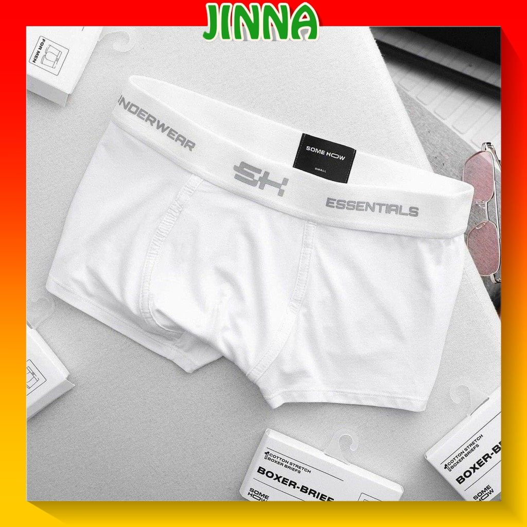Quần lót nam cao cấp boxer thun lạnh SH - Quần Sịp Nam boxer thun lạnh co giãn 4 chiều - JINNA