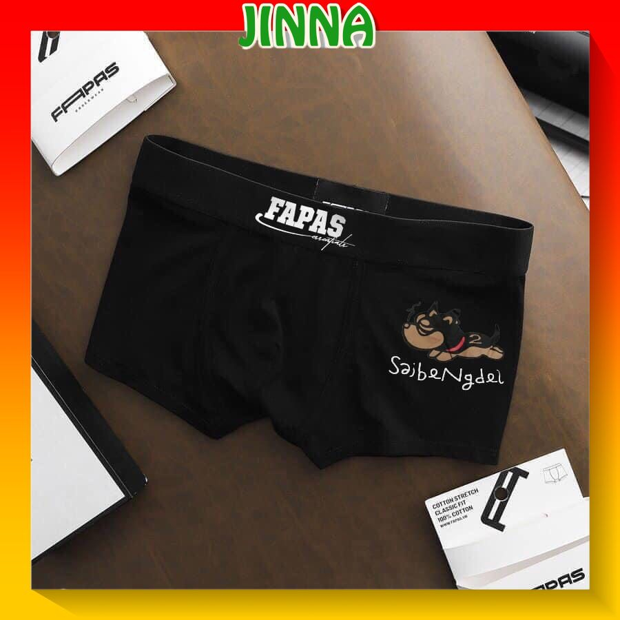 Quần lót nam FAPAS cao cấp chất thun lạnh đẹp quần sịp nam đùi mềm mại co dãn 4 chiều - JINNA