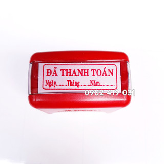 Con Dấu Đã Thanh Toán Có Ngày...Tháng...Năm... [ Shiny Printer S-222 ]