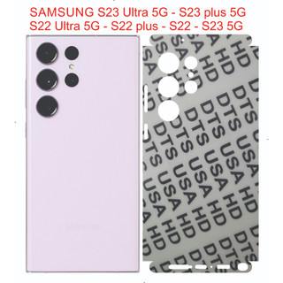 Dán dẻo PPF full viền cho SAMSUNG S23 Ultra/ S23 plus/ S23/ S22 Ultra/ S22 plus/ S22 bảo vệ máy toàn diện..