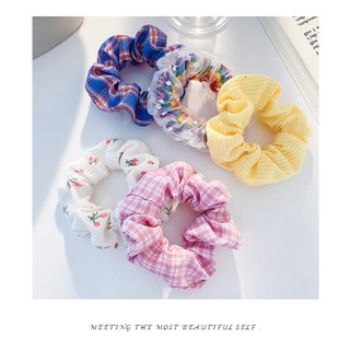 Dây buộc tóc, cột tóc Scrunchie phong cách Hàn quốc cá tính dễ thương - Phụ kiện tóc