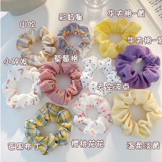 Dây buộc tóc, cột tóc Scrunchie phong cách Hàn quốc cá tính dễ thương - Phụ kiện tóc