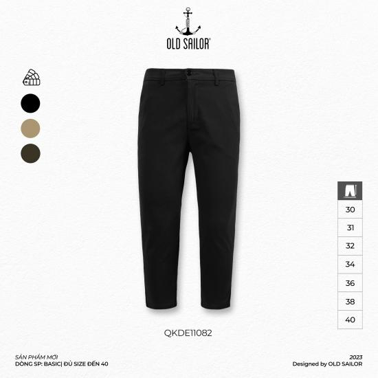 Quần Kaki Nam OLD SAILOR Form Straight Chất Vải Kaki Co Giãn Tốt Ít Nhăn Đứng Form Chuẩn Bigsize 55-130kg