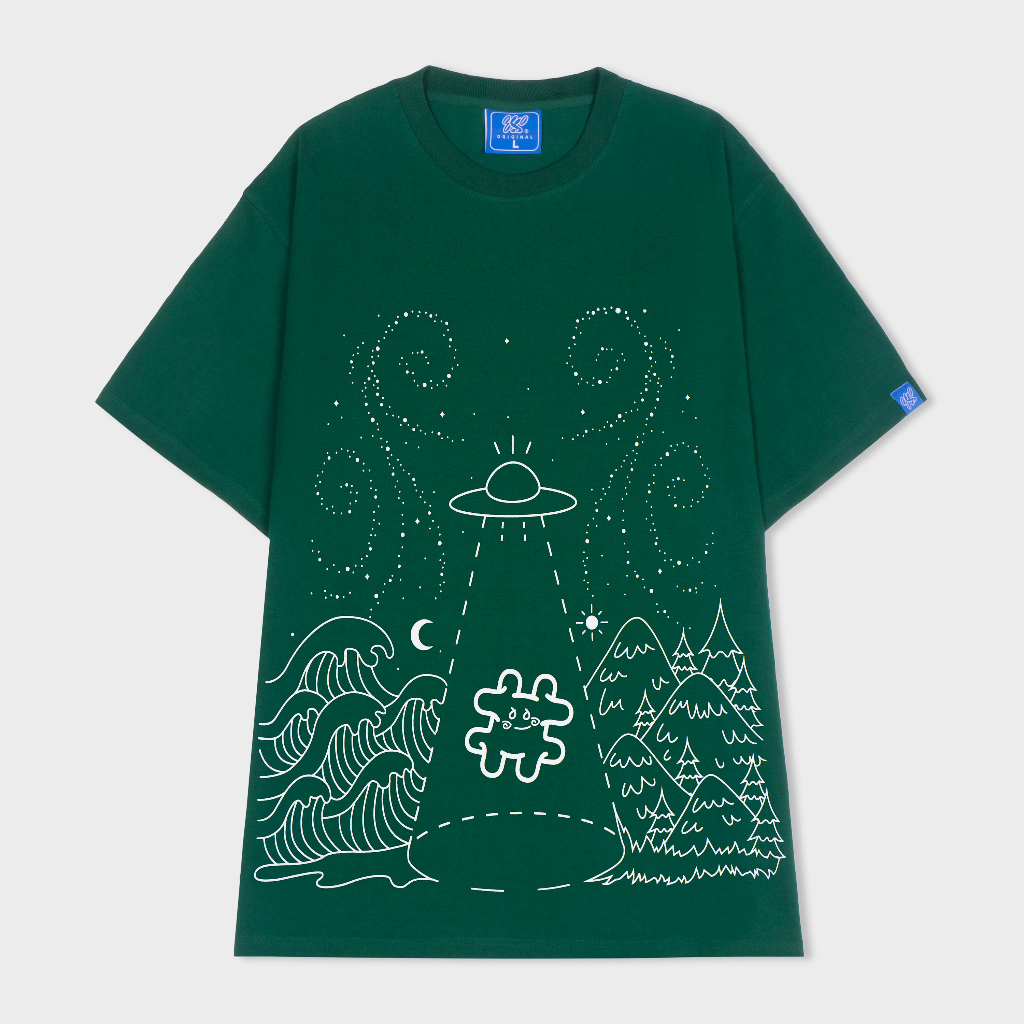 Áo Thun Local Brand Unisex 8YO Forrest Lost Tee