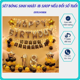 Sét bóng trang trí sinh nhật