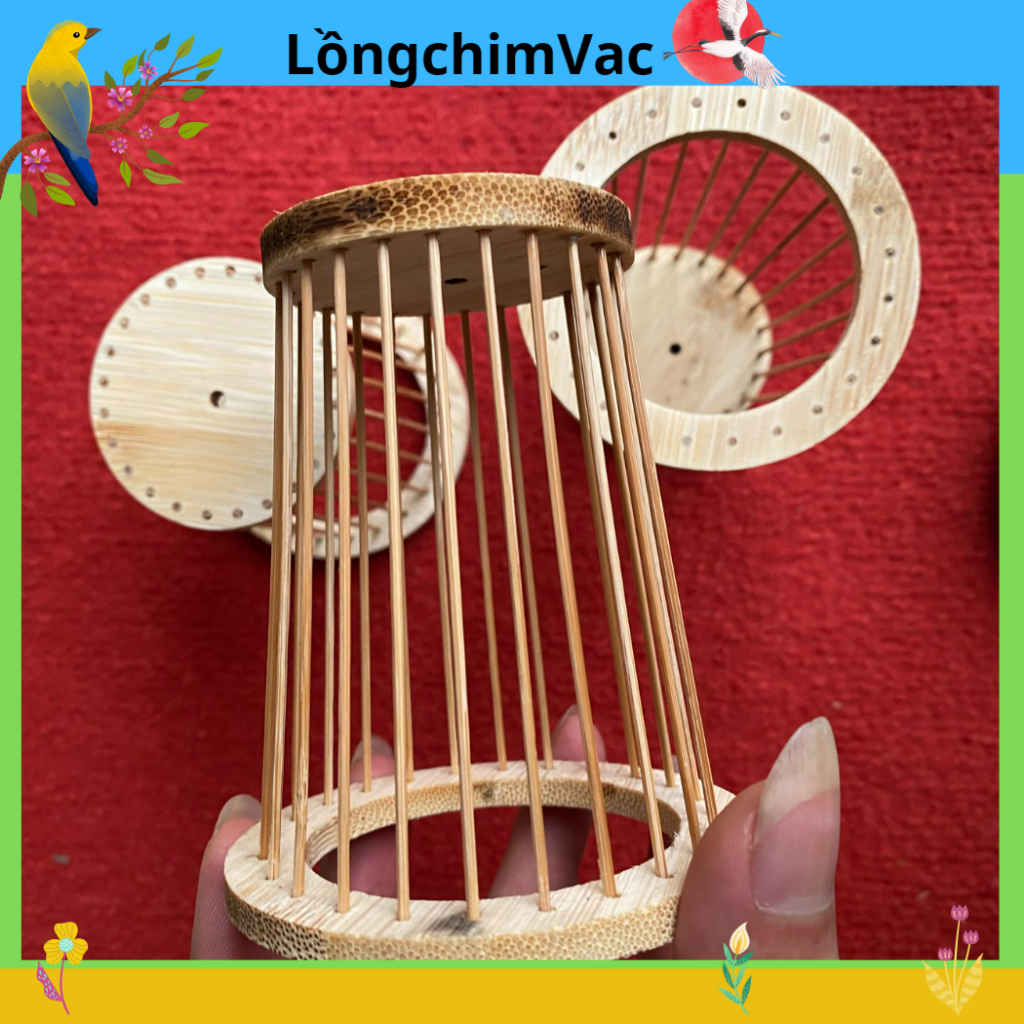 Chống Ngoái Lộn, Chống Bu Nóc Lồng Chim Chào Mào, Sản Phẩm Phụ Kiện Trang Trí Lồng Chim Chào Mào