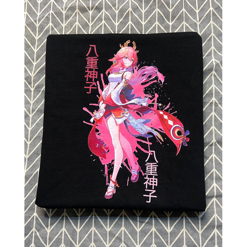 Áo phông Genshin Impact: Yae Miko Nam / Nữ  Cotton 100% cho Nam / Nữ  by The Runaway