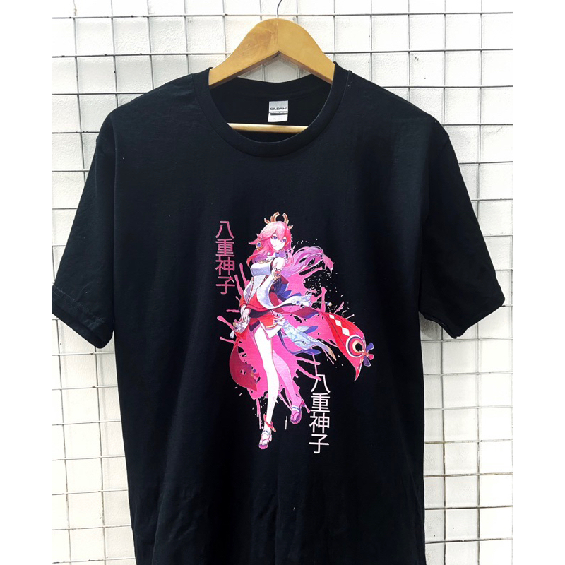Áo phông Genshin Impact: Yae Miko Nam / Nữ  Cotton 100% cho Nam / Nữ  by The Runaway