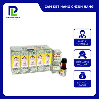 Dầu gió phật linh trường sơn chai 1,5ml - phương linh pharmacy