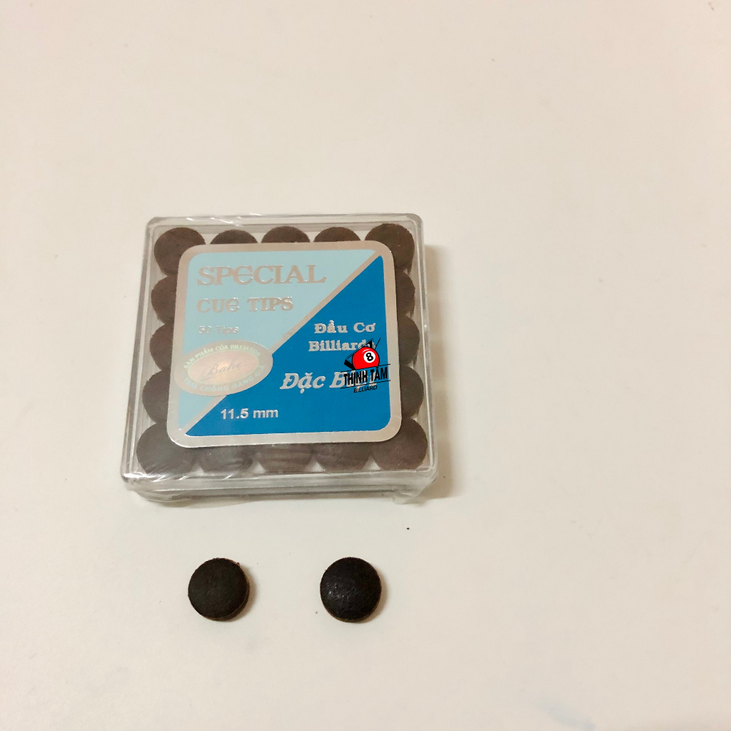 [THỊNH TÂM] Hộp 50 Đầu Cơ Bida Special - Đầu Tẩy Bi-A Đặc Biệt Chính Hãng [ Hộp ĐÀU CƠ Special ]