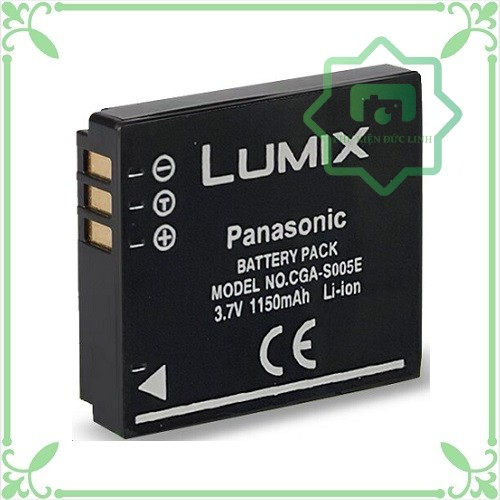 Pin máy ảnh Panasonic CGA-S005E S005 S005A DMW-BCC12