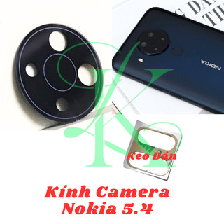 Kính camera Nokia 5.4 có sẵn keo