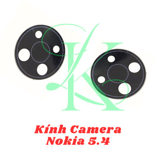 Kính camera Nokia 5.4 có sẵn keo
