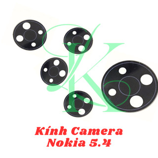 Kính camera Nokia 5.4 có sẵn keo