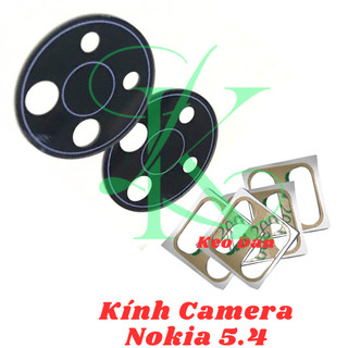 Kính camera Nokia 5.4 có sẵn keo