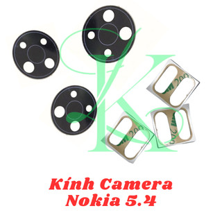 Kính camera Nokia 5.4 có sẵn keo
